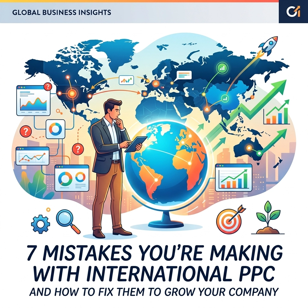 7 Mistakes You’re Making with International PPC (and How to Fix Them to Grow Your Company)