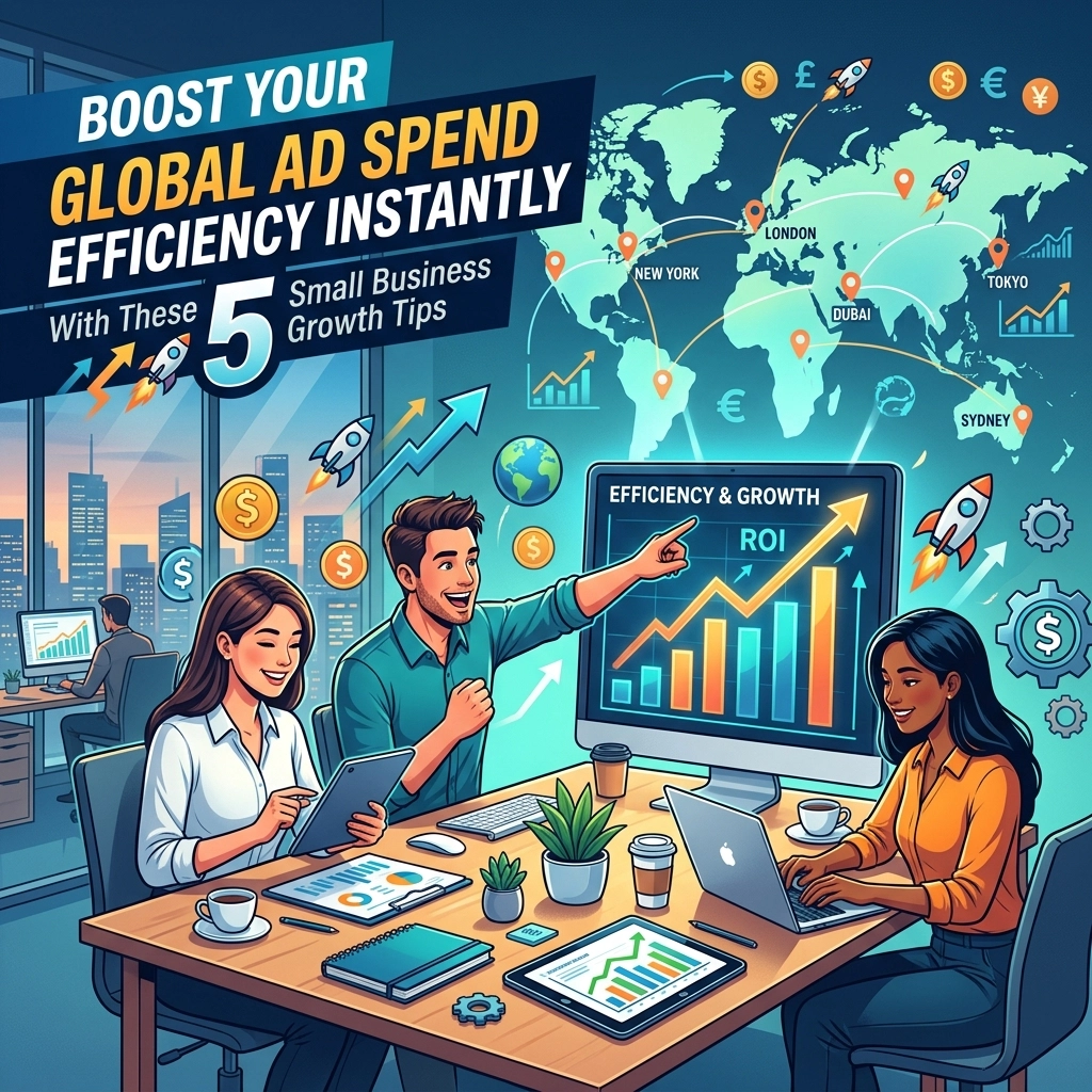 Boost Your Global Ad Spend Efficiency Instantly with These 5 Small Business Growth Tips