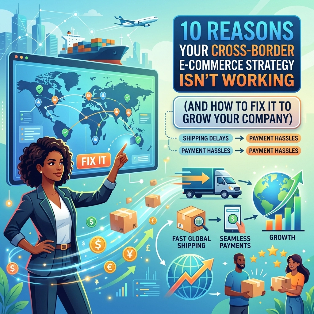 10 Reasons Your Cross-Border E-commerce Strategy Isn’t Working (And How to Fix It to Grow Your Company)