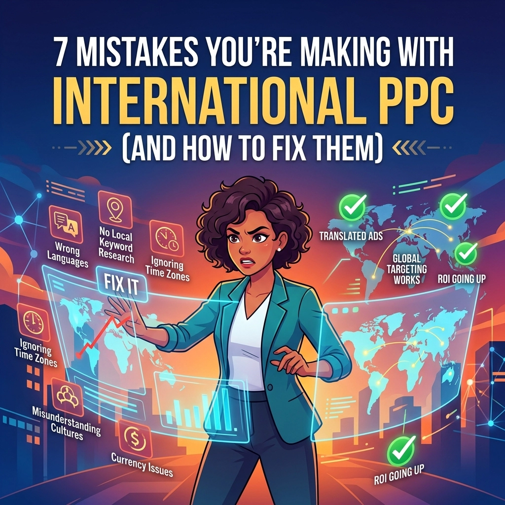 7 Mistakes You’re Making with International PPC (and How to Fix Them)